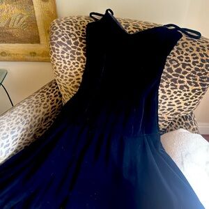 Janet Russo vintage velvet dress size 6